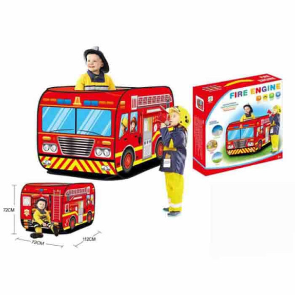 CHILDREN AND CHILDREN FIRE TRUCK TENT